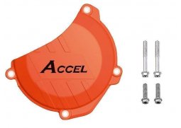 ACCEL plastový kryt spojky KTM SXF 250 16-, SXF 350 16, barva oranžová