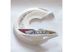 ACCEL plastová část krytu brzdových kotoučů (do adaptéru FDCM nebo krytu FDG) barva bílá