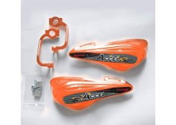 ACCEL kryty rukojetí s hliníkovým uchycením MX (22+28mm) (ALU-oranžová, plast-oranžová)