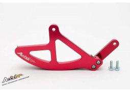 ACCEL kryt zadního brzdového kotouče YAMAHA YZ 125/250 05-17, YZF/WRF 07-17 (hliník), barva červená