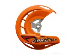 ACCEL kryt předního brzdového kotouče KTM SX/SXF 03-14, EXC, EXC-F 03-15 barva oranžová