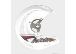 ACCEL kryt předního brzdového kotouče KTM SX/SXF 03-14, EXC, EXC-F 03-15 barva bílá