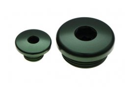 ACCEL kontrolní zátky motoru KAWASAKI KX 250F 04-09 barva zelená