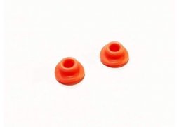 ACCEL gumičky MUDGUARD na utěsnění ventilku (sada 2 ks) barva oranžová