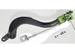 ACCEL brzdová páčka nožní KAWASAKI KX 250F 04-16 barva zelená + černá