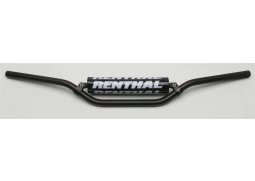 RENTHAL řídítka 7/8 CALA 22mm MX HANDLEBAR BLACK CR MID PADDED PADDED, barva černá s hrazdou HONDA CR 125 RH - J - K - L rok 87-94