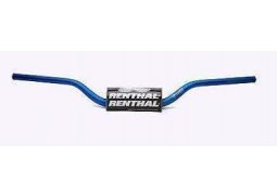 RENTHAL řídítka 1,1/8 CALA 28,6mm MX FATBAR BLUE RC SX/SXF 06-09, SUZUKI RM/RM-Z 06-13, barva modrá s protektorem YAMAHA PW 80 rok 83-09