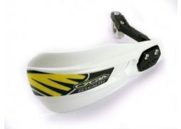 CYCRA kryty rukojetí s uchycením (22mm/28,6mm) model COMPOSITE PRIMAL STEALTH RACER, barva bílá
