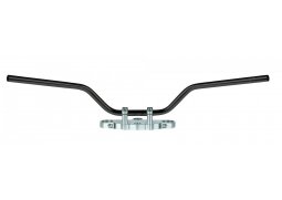 TRW LUCAS řídítka ocelová 22mm TOURING LOW barva černá