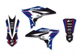 BLACKBIRD sada ochranných nálepek YAMAHA WRF 450 12-15 DREAM 4