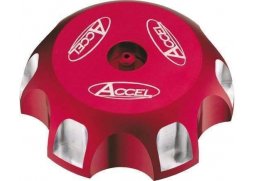 ACCEL víčko nádrže HONDA CRF 250 04-18, CRF 450 02-18 barva červená