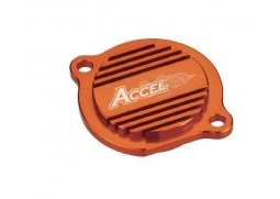 ACCEL kryt olejového filtru KTM SXF /EXC-F 400/450/520/525 99-07, SXF /EXC-F 250 06-12 barva oranžová