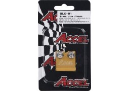 ACCEL úchycení brzdové hadice přední KAWASAKI / SUZUKI barva zlatý