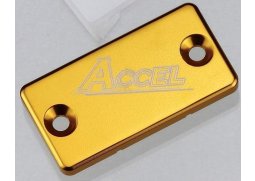 ACCEL víčko zásobníku brzdové kapaliny přední YAMAHA/SUZUKI/KAWASAKI barva zlatá