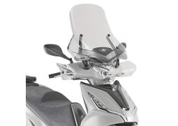 Kappa 6114DTK přední plexi čiré, 58 x 57 cm (výška x šířka) pro KYMCO Agility 300 R16 19-20 KYMCO AGILITY 300 R16 rok 19-20