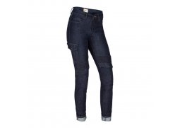 Broger OHIO LADY RAW NAVY dámské jeans kevlarové kalhoty na motorku