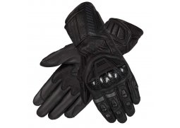 Ozone RS600 černé šedé kožené rukavice na motorku