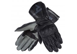 Rebelhorn ST LONG LADY černé šedé dámské kožené rukavice na motorku