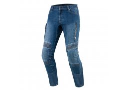 Rebelhorn VANDAL DENIM modré jeans kevlarové kalhoty na motorku
