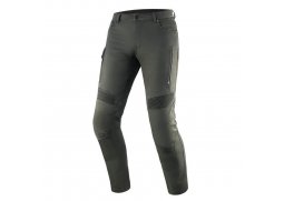 Rebelhorn VANDAL TWILL olivové jeans kevlarové kalhoty na motorku
