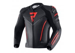 Rebelhorn FIGHTER černá fluo červená sportovní kožená bunda na motorku