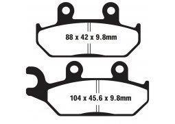 Brenta organické brzdové destičky FT3148 YAMAHA XTZ 660 TENERE rok 91-98