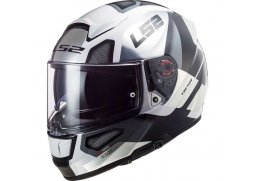 LS2 FF397 VECTOR FT2 AUTOMAT GL.WHITE TITANIUM integrální přilba na motorku
