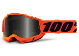 100% MX brýle ACCURI 2 Sand brýle Orange, kouřové plexi