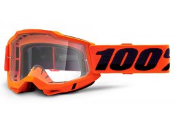 100% MX brýle ACCURI 2 OTG brýle Orange, čiré plexi