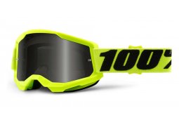 100% MX brýle STRATA 2 Sand brýle žluté, kouřové plexi