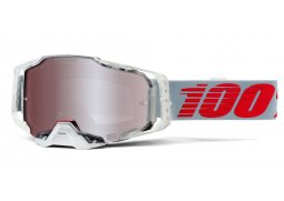 100% MX brýle ARMEGA brýle X-Ray, HiPER stříbrné plexi