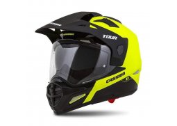 Cassida Tour 1.1 Dual žlutá fluo černá helma