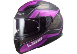 LS2 FF320 STREAM EVO MERCURY M.TITANIUM PURPLE integrální přilba na motorku