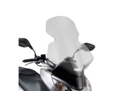 GIVI 323DT plexi čiré Honda PCX 125 10-13/PCX 150 10-13, vxš 820x580 mm, vyšší o 420 mm