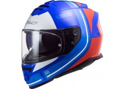 LS2 FF800 STORM SLANT GLOSS BLUE RED integrální helma na motorku