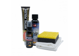 Autosol sada na svody Bluing Remover a pasta Metal Polish