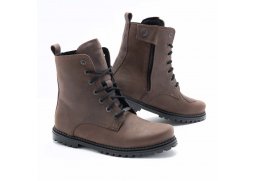 REBELHORN NOMAD VINTAGE khaki kožené boty