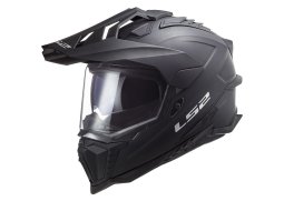LS2 MX701 EXPLORER SOLID MATT BLACK enduro helma