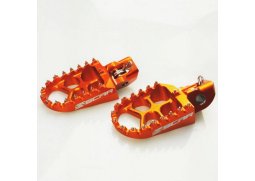 SCAR RACING HLINÍKOVÉ STUPAČKY KTM SX/SXF/EXC ORANŽOVÁ BARVA