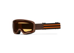 IMX ENDURANCE RUST BROWN MATT /ORANGE brýle - sklo ORANGE + CLEAR (2 SZYBY W ZESTAWIE)