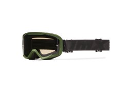 IMX ENDURANCE FLIP GREEN MATT/BLACK brýle - sklo DARK SMOKE + CLEAR (2 SZYBY W ZESTAWIE)