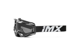 IMX DUST GRAPHIC WHITE GLOSS/BLACK brýle - sklo DARK SMOKE + CLEAR (2 SZYBY W ZESTAWIE)