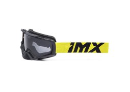 IMX DUST BLACK MATT/FLUO YELLOW brýle - sklo DARK SMOKE + CLEAR (2 SZYBY W ZESTAWIE)