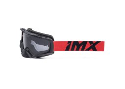 IMX DUST BLACK MATT/RED brýle - sklo DARK SMOKE + CLEAR (2 SZYBY W ZESTAWIE)