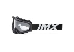 IMX DUST BLACK MATT/WHITE brýle - sklo DARK SMOKE + CLEAR (2 SZYBY W ZESTAWIE)