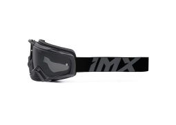 IMX DUST BLACK MATT brýle - sklo DARK SMOKE + CLEAR (2 SZYBY W ZESTAWIE)