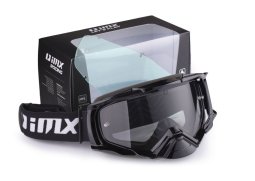 IMX DUST BLACK brýle - sklo DARK SMOKE + CLEAR
