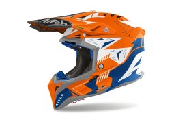 Airoh 2023 motokros helma AVIATOR 3.0 Spin neon oranžová