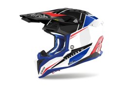 Airoh 2023 motokros helma AVIATOR 3.0 Push modrá / červená