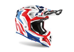 Airoh 2023 motokros helma AVIATOR ACE Swoop modrá / červená